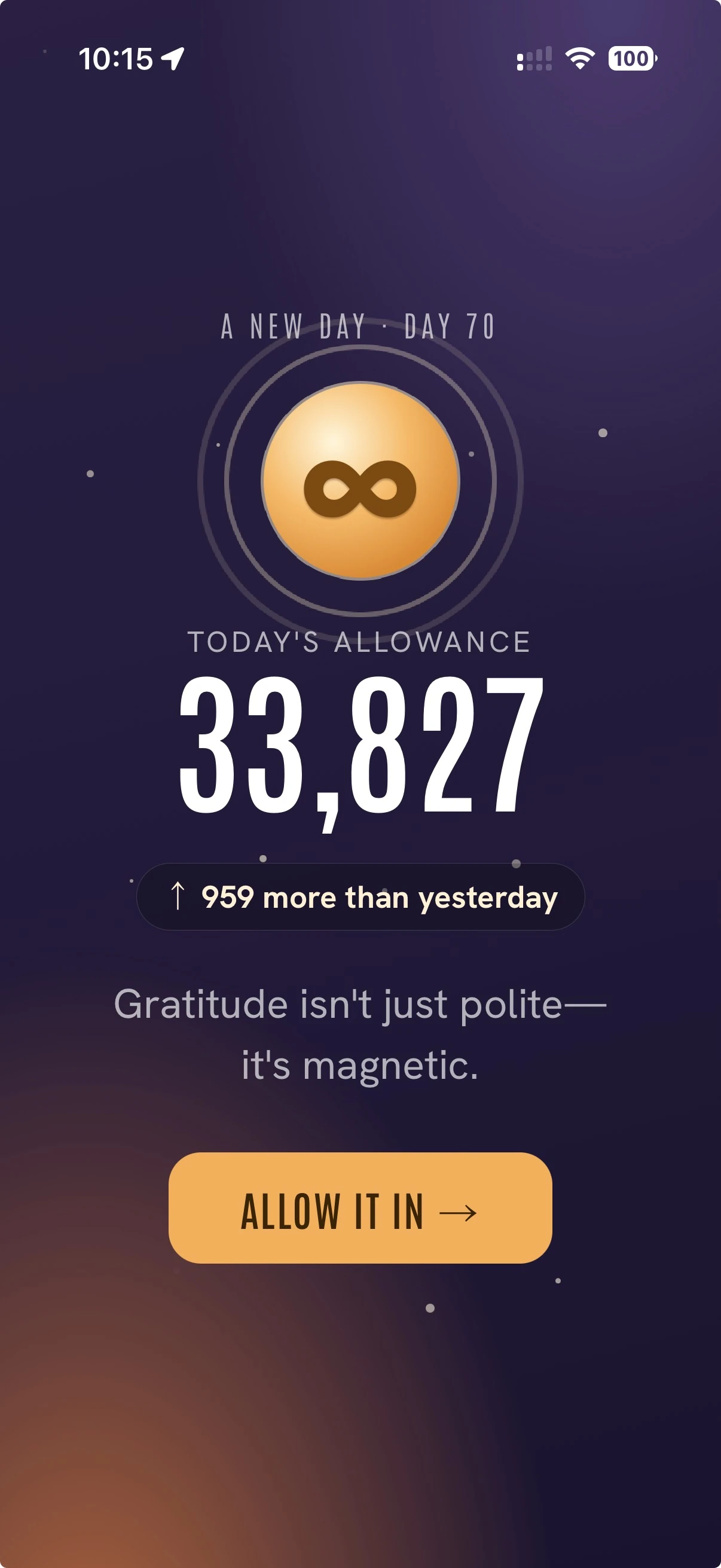 Are You Allowing? app screen 3